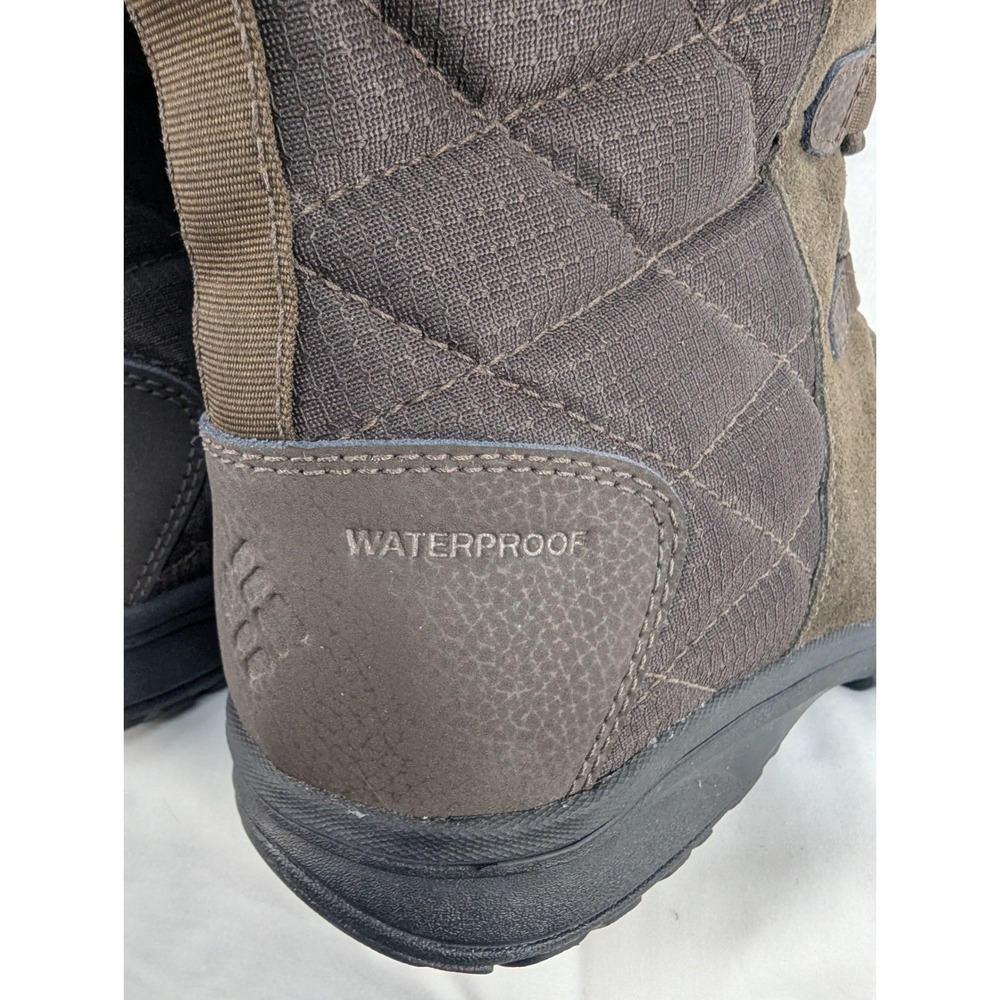 Columbia Minx Mid II Omni-Heat Waterproof Winter Boots‎ Brown Womens 10 - Picture 8 of 10